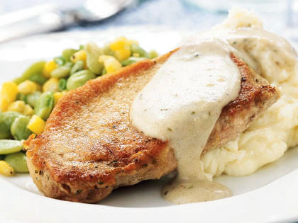 Pork Chops with Country Gravy