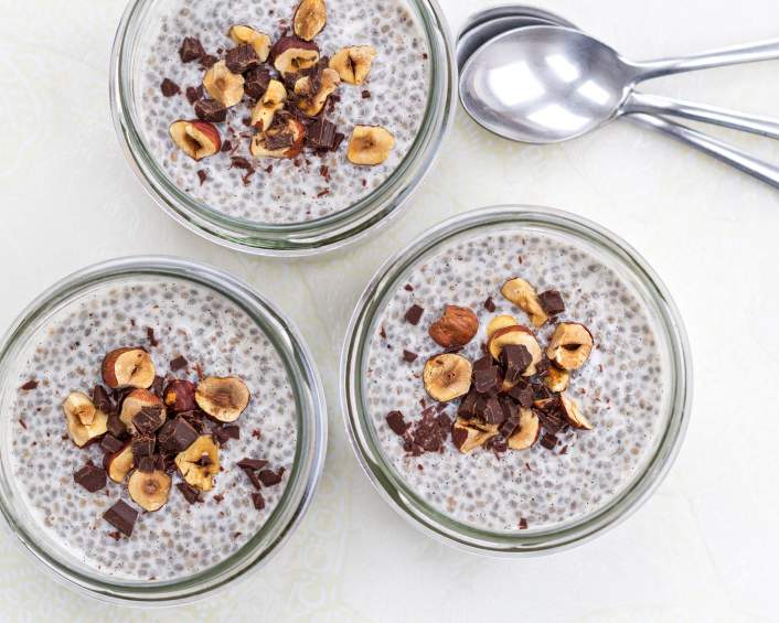 Vanilla Cinnamon Chia Seed Pudding are part of this week