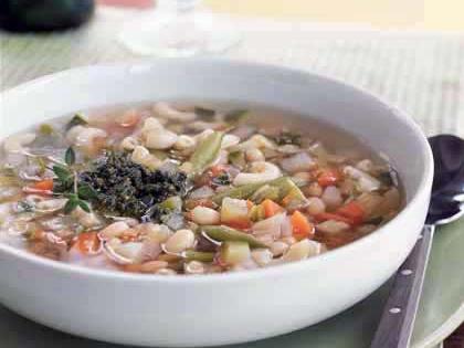 Vegetable Soup with Pistou
