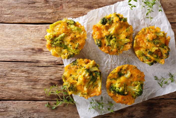 These Turkey Quiche Muffins with Broccoli for breakfast and meal prep in this week