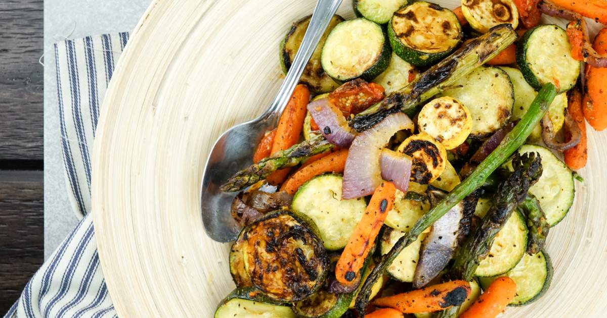 Easy Grilled Vegetables - Slender Kitchen