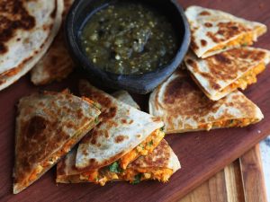 Quesadillas With Sweet Potato Instead of Cheese: W...