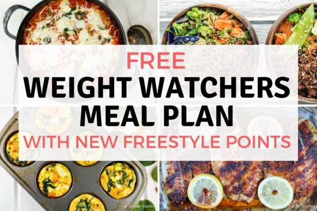 Weight Watchers Meal Plans - Slender Kitchen