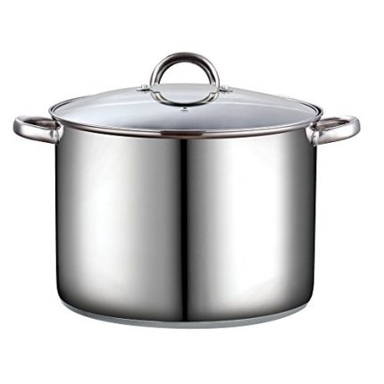 Cook N Home 16 Quart Stockpot with Lid, Stainless ...