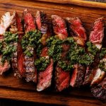 Grilled Sirloin Steak with Chimichurri