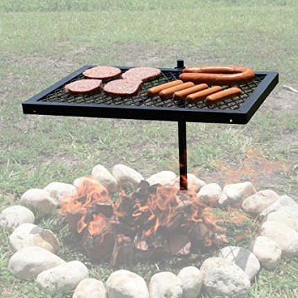 Texsport Heavy Duty Barbecue Swivel Grill for Outd...