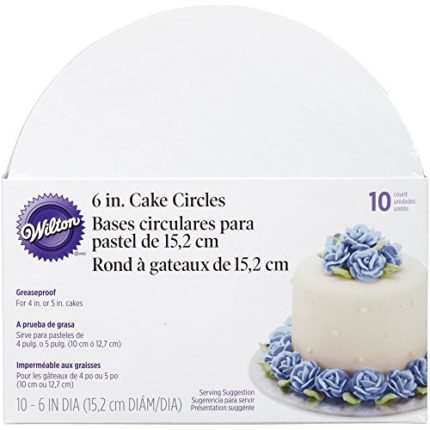 Wilton 6-Inch Cake Circle, 10-Pack