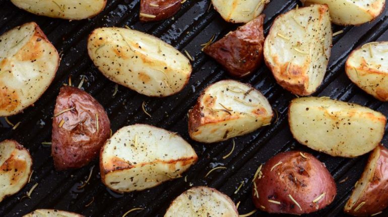 Grilled Red Potatoes - Slender Kitchen