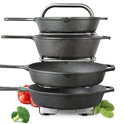BetterThingsHome 5-Tier Height Adjustable Pan and ...
