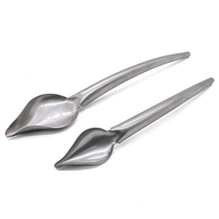 HUELE 2 Sizes Stainless Steel Spoon Precision Chef...