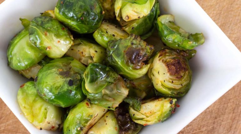 Super Simple Roasted Brussel Sprouts